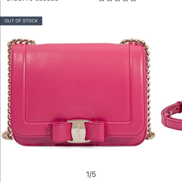 Salvatore Ferragamo Handbags - Salvatore Ferragamo vara Bow Crossbody Begonia